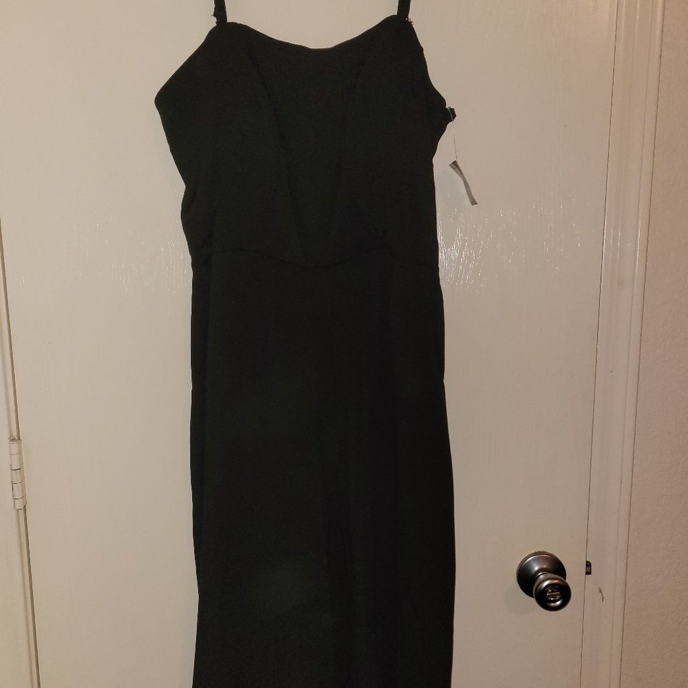 INC Crop Wide Leg Jumpsuit